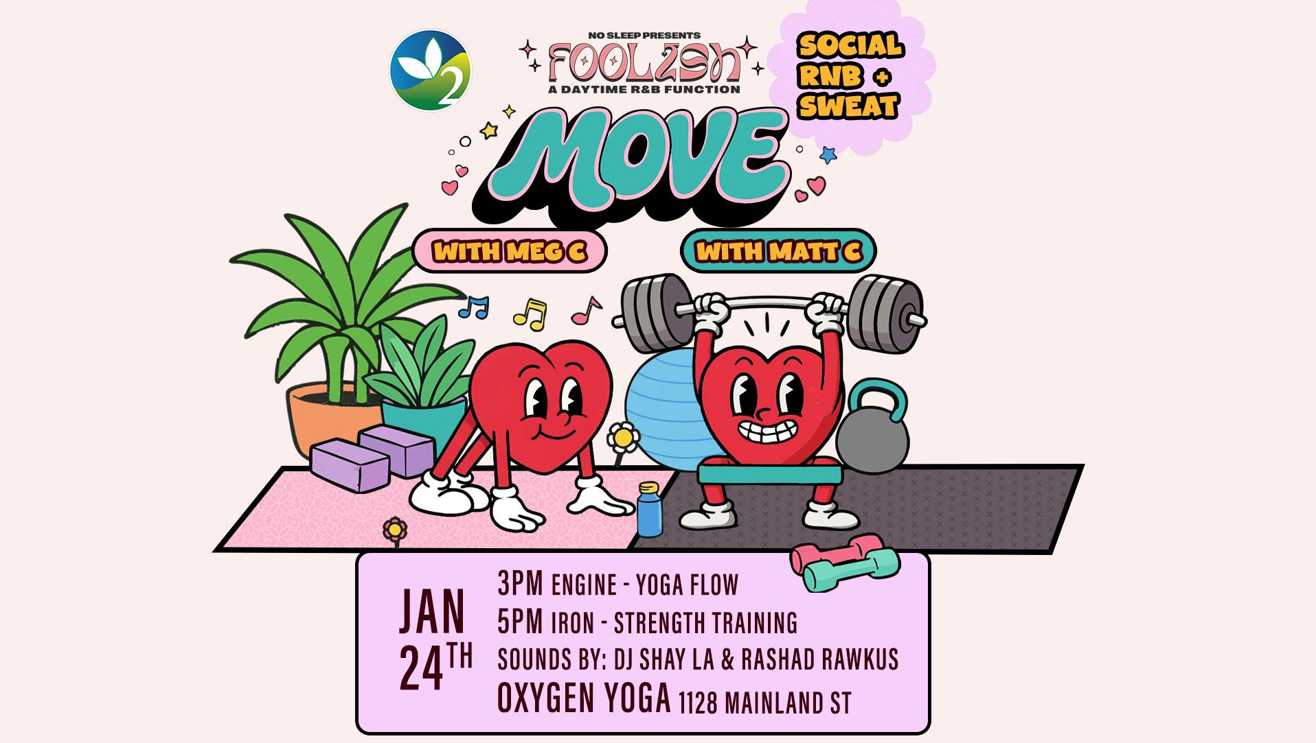 FOOLISH: MOVE (SOCIAL + RNB + SWEAT)