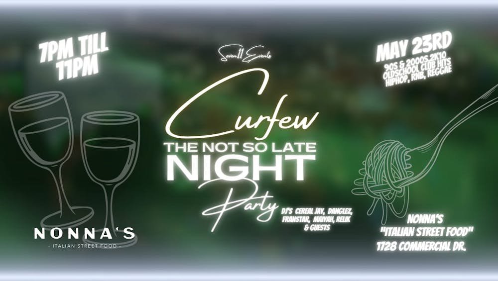 Curfew @ Nonna's Commercial Dr - May 2026