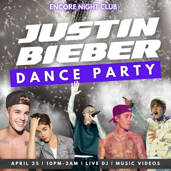 Justin Bieber Dance Party