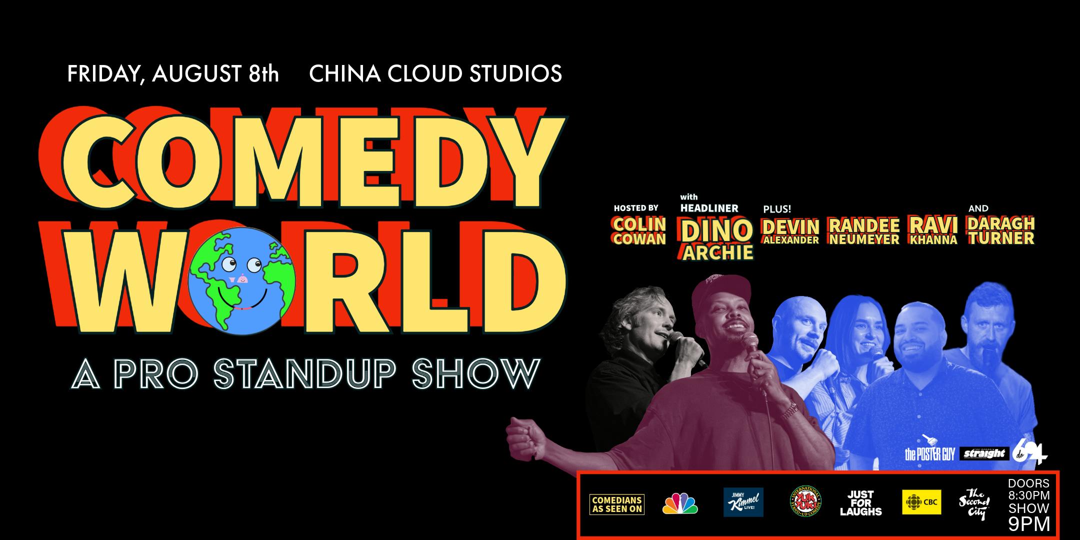 COMEDY WORLD: a pro standup show