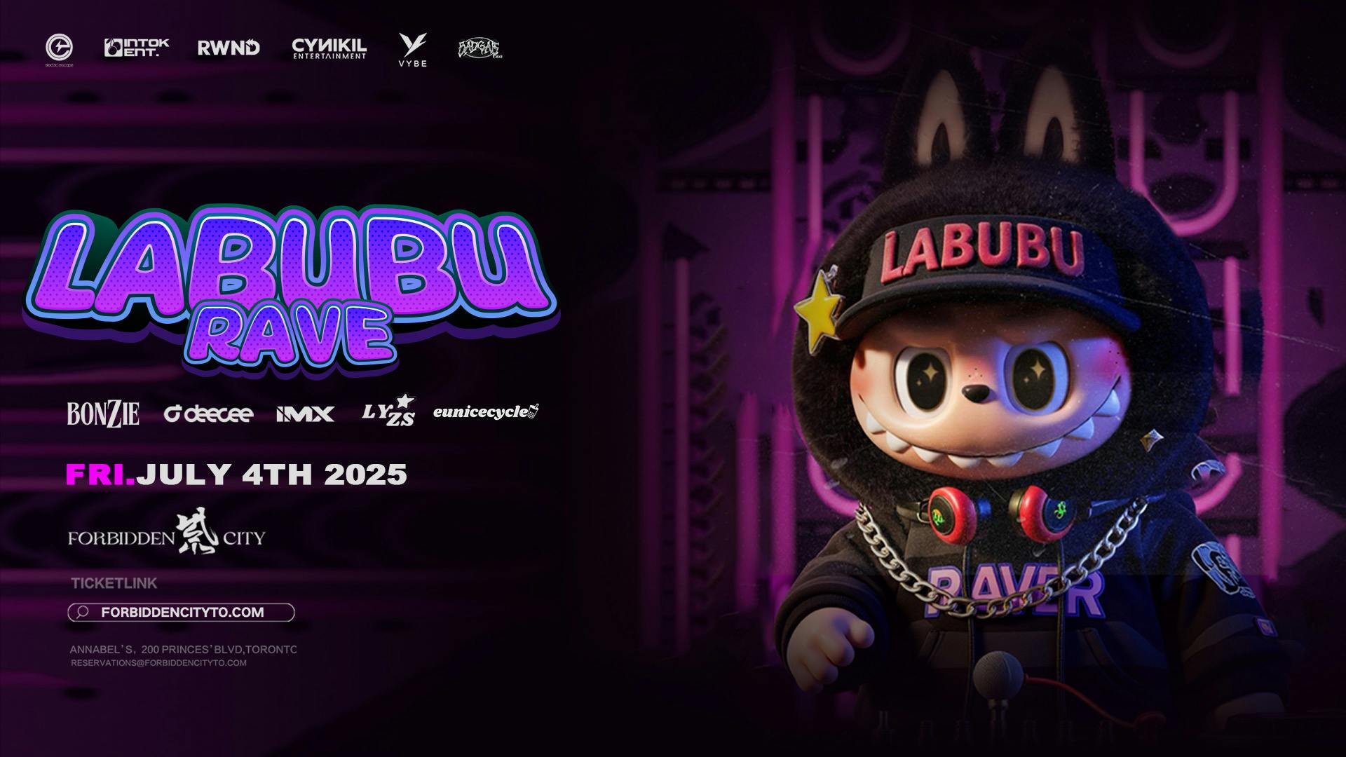 LABUBU RAVE at Forbidden City