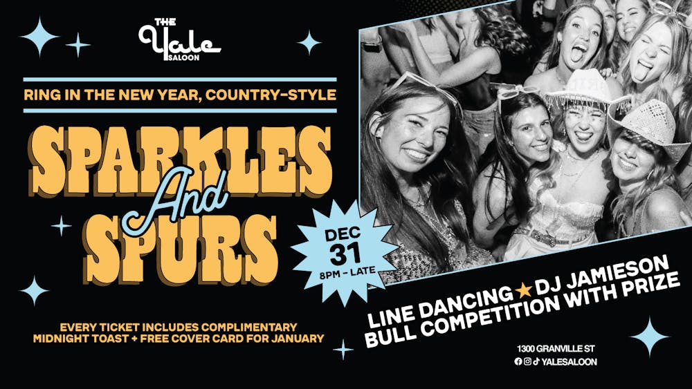The Yale Saloon Presents: Sparkles and Spurs NYE 2026