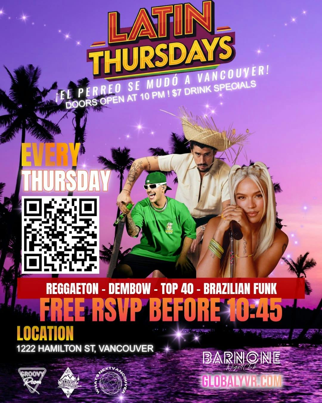 Latin Thursdays at BAR NONE NIGHTCLUB