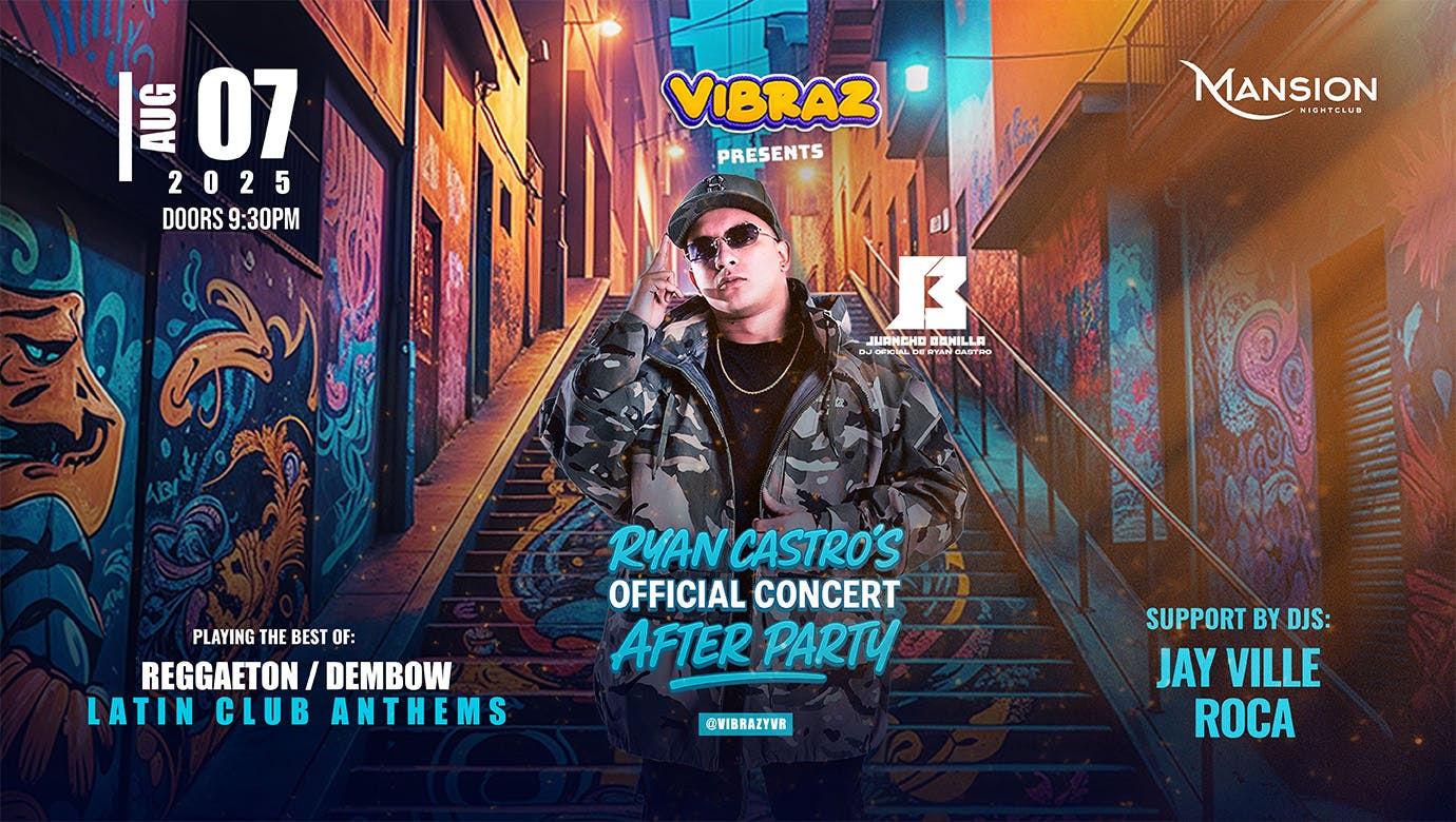 OFFICIAL RYAN CASTRO CONCERT AFTER PARTY