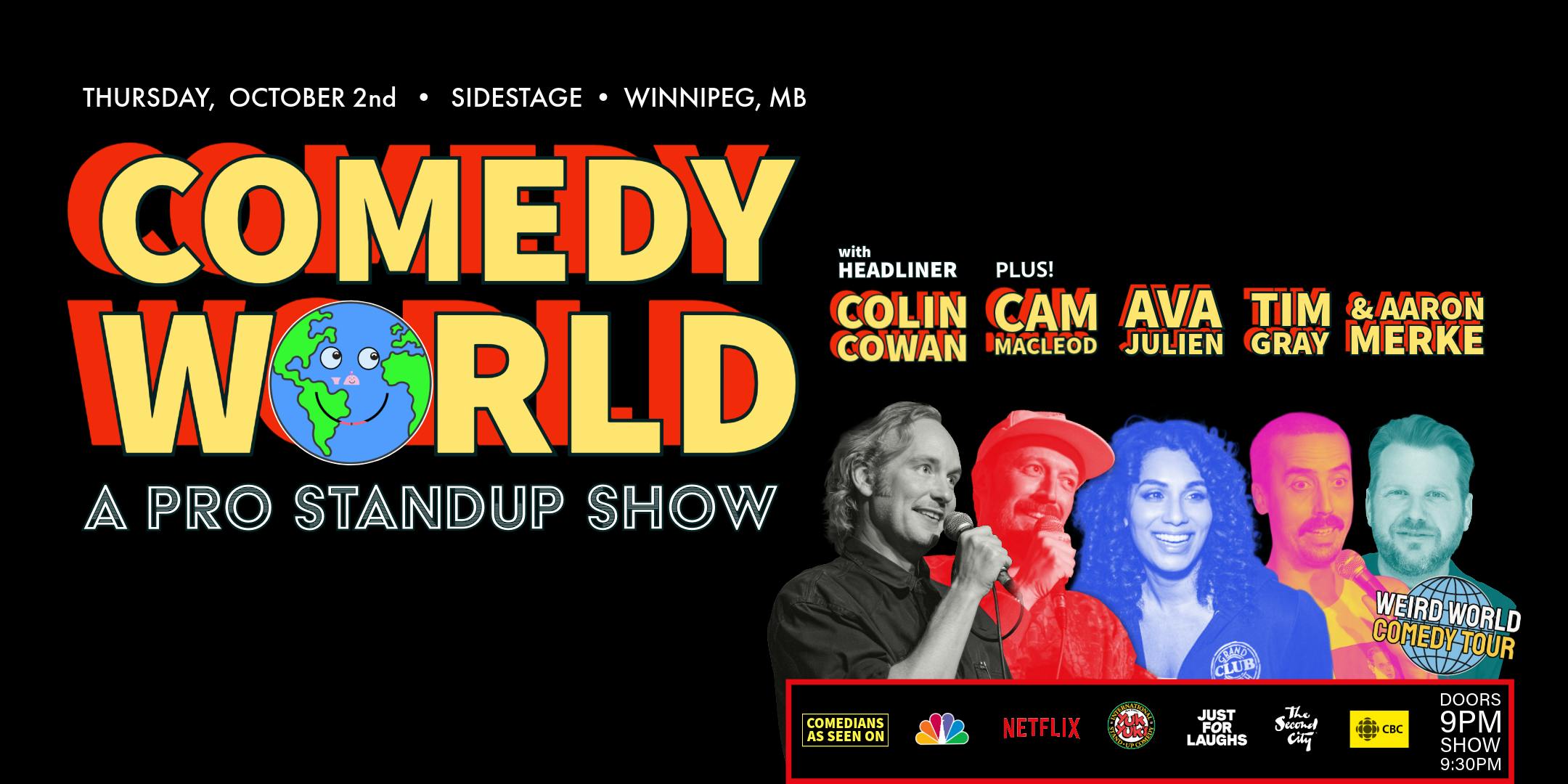 COMEDY WORLD: a pro standup show