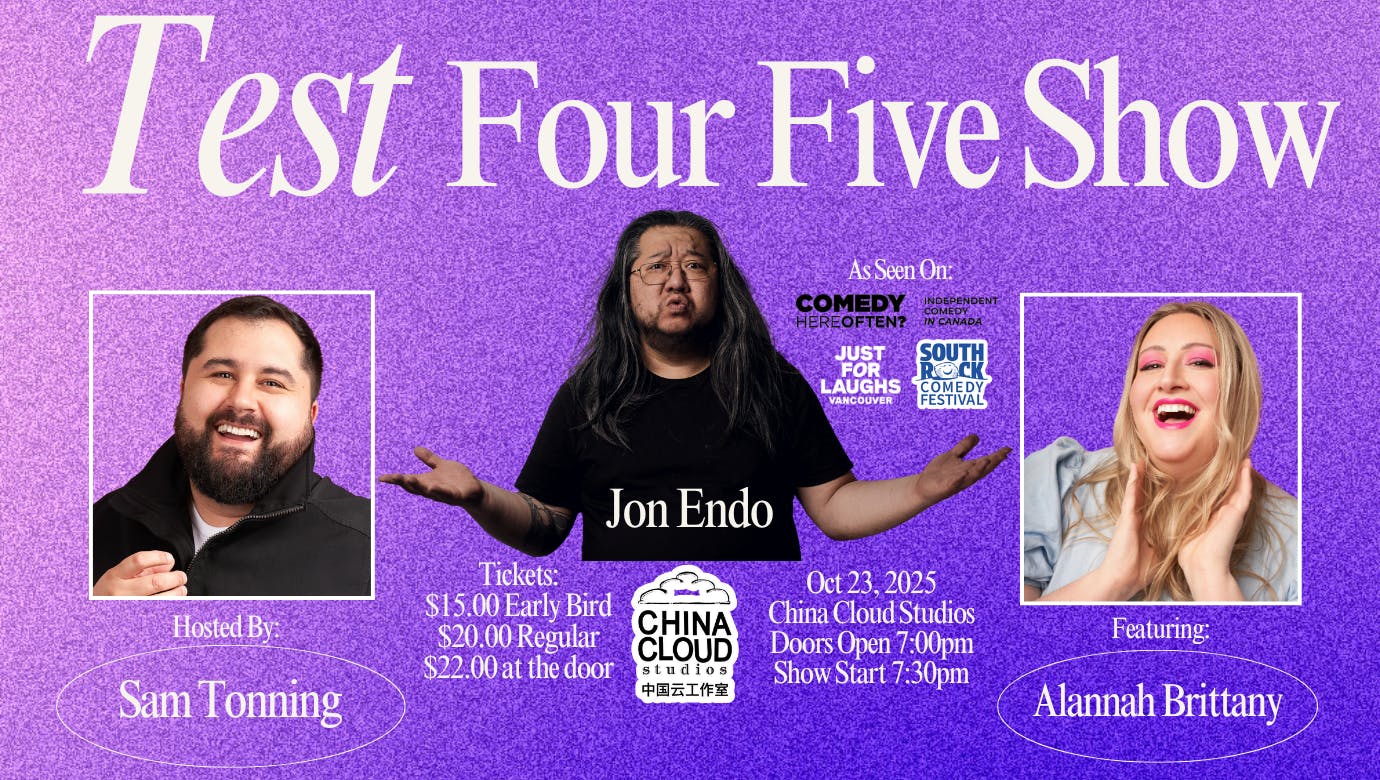 Jon Endo: Test Four Five Show