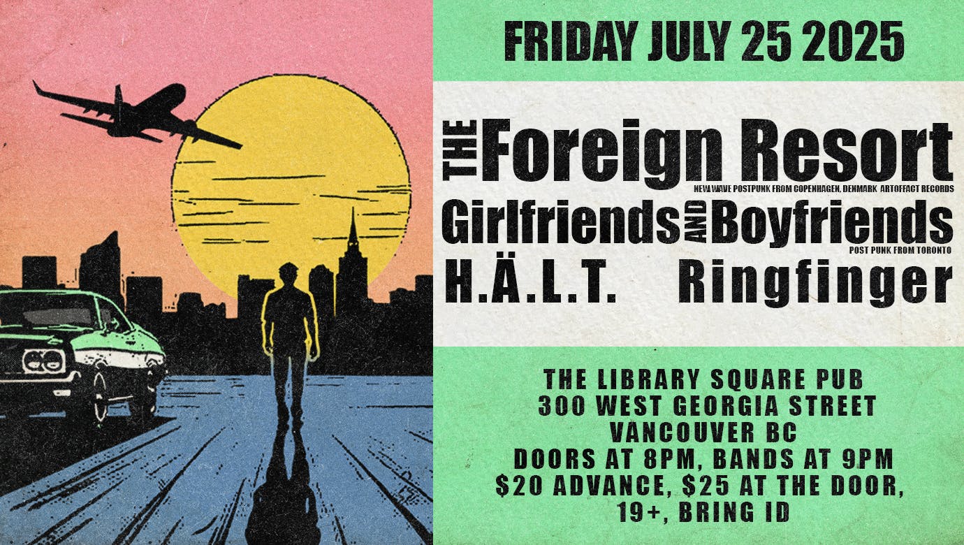 The Foreign Resort / Girlfriends and Boyfriends / H.Ä.L.T. / RINGFINGER