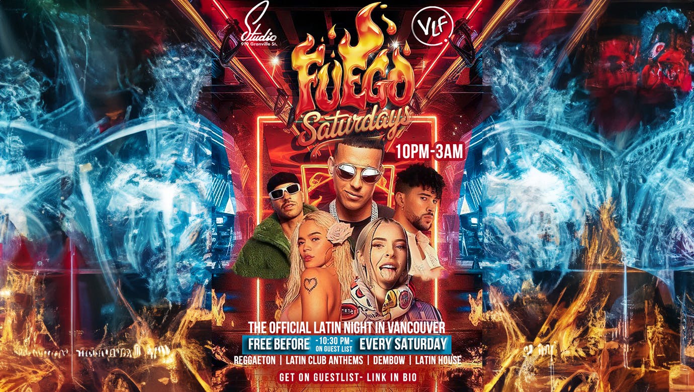 🔥 Fuego Saturdays at Studio Nightclub 🔥