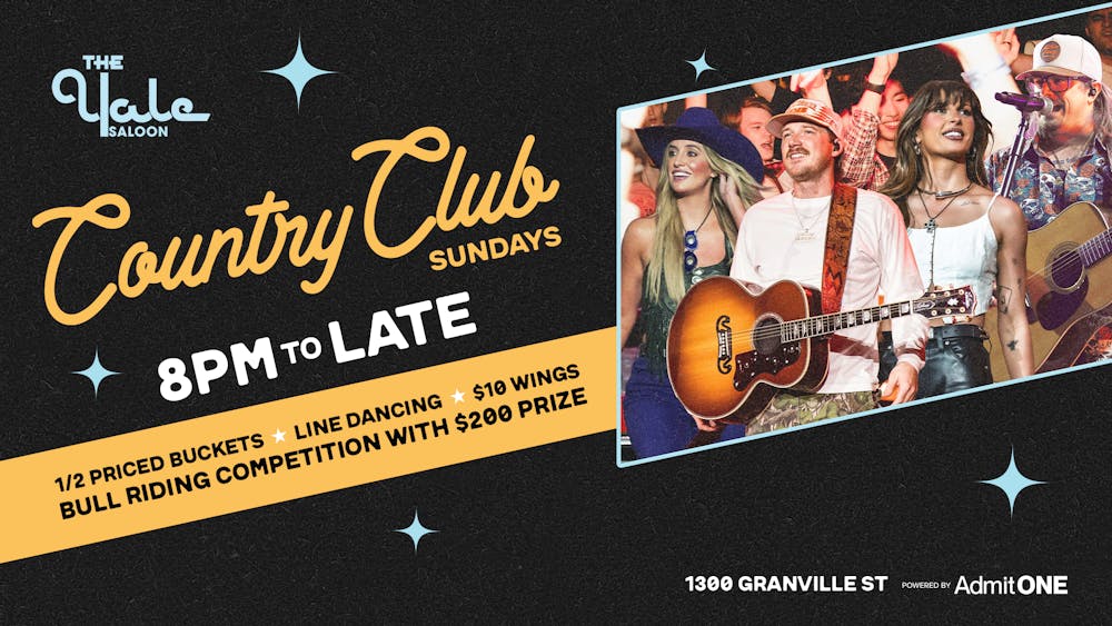 The Yale Saloon Presents: Country Club Sundays