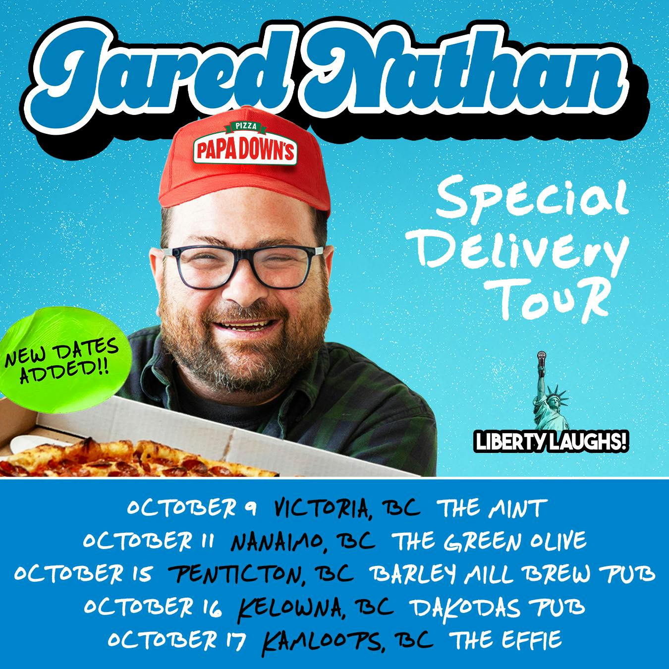Special Delivery Comedy Tour with Jared Nathan