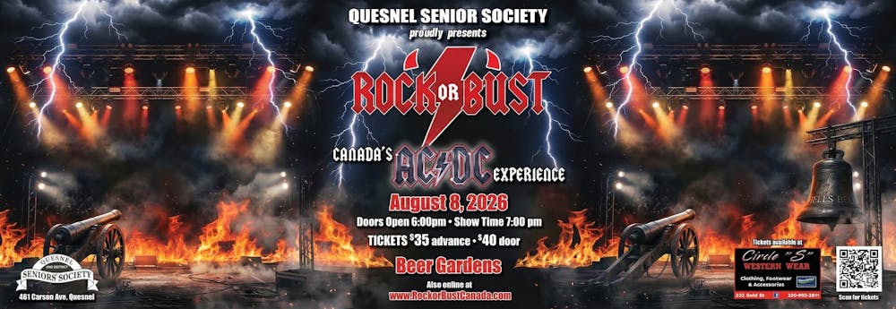 ROCK OR BUST @ SENIORS HALL! COME FEEL THE THUNDER
