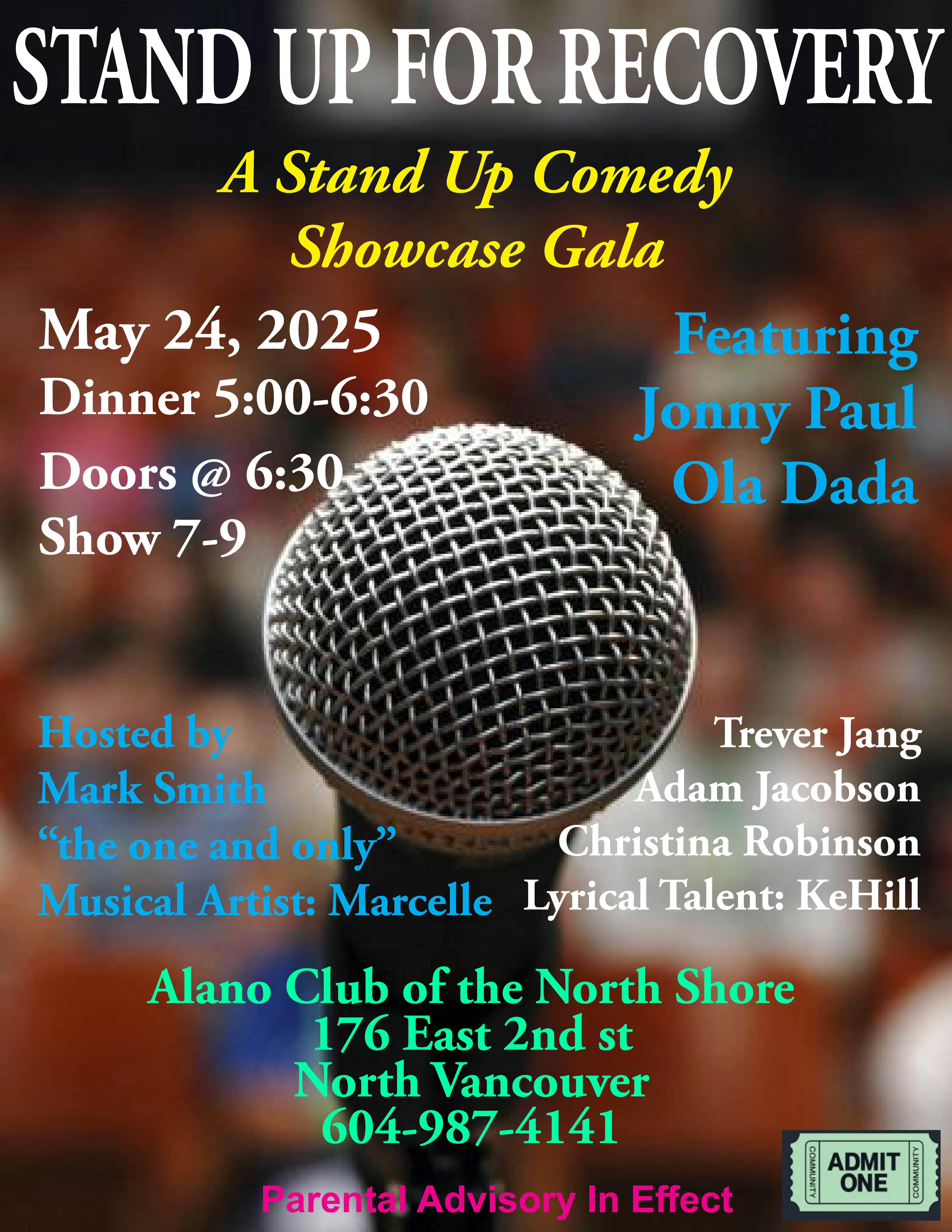 Stand Up For Recovery North Vancouver