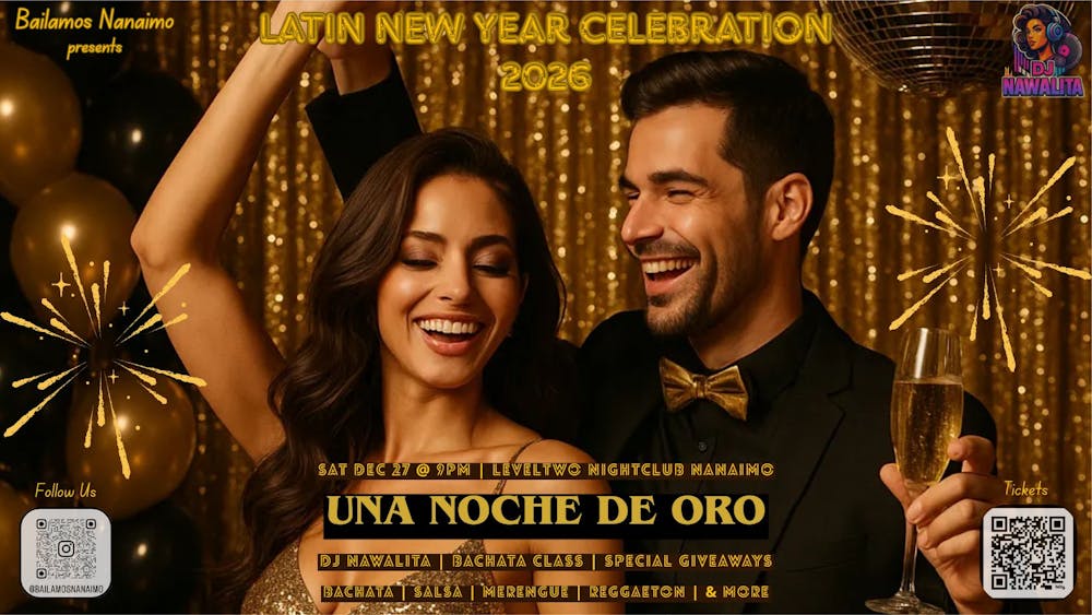✨ UNA NOCHE DE ORO – A Latin Pre-NYE Celebration ✨