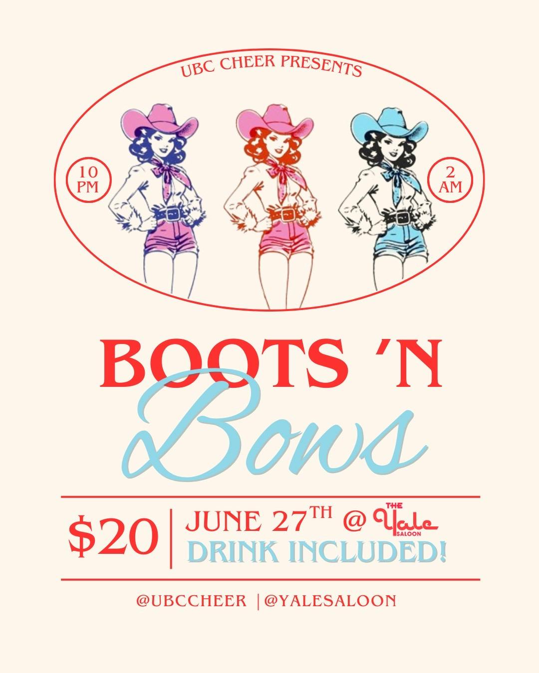 Boots N’ Bows