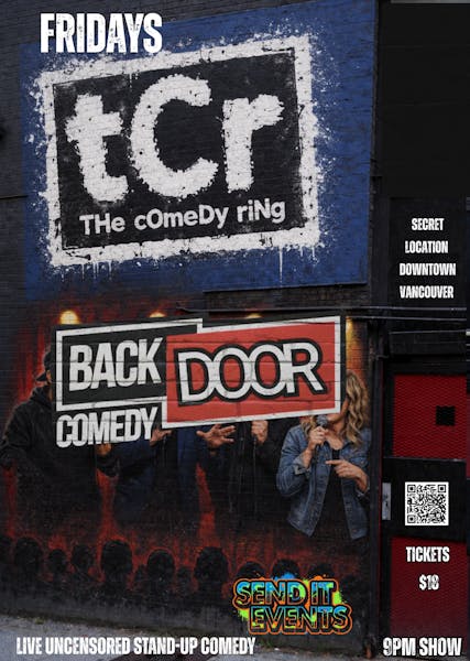 Backdoor Comedy: Secret Stand-Up Show (Downtown Vancouver)