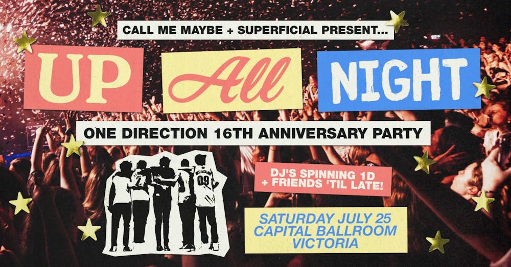 Up All Night: One Direction 16th Anniversary Party - Victoria