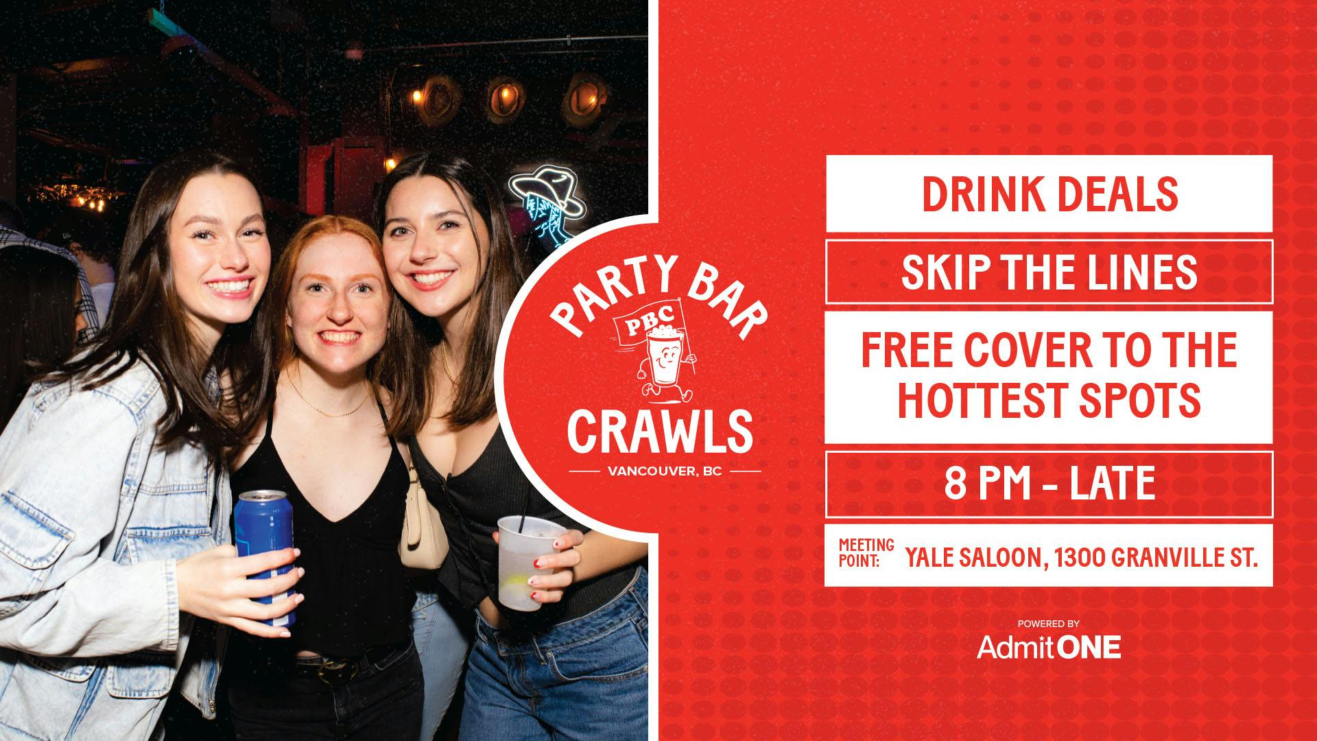 Vancouver Party Bar Crawls