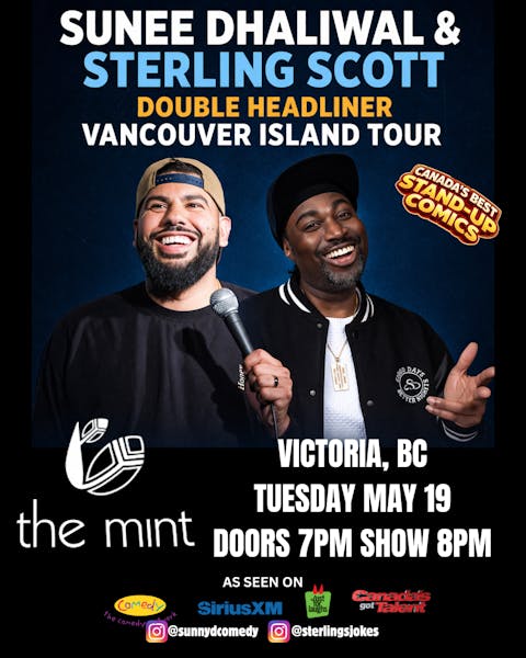 Comedy Night at The Mint - Sunee Dhaliwal and Sterling Scott