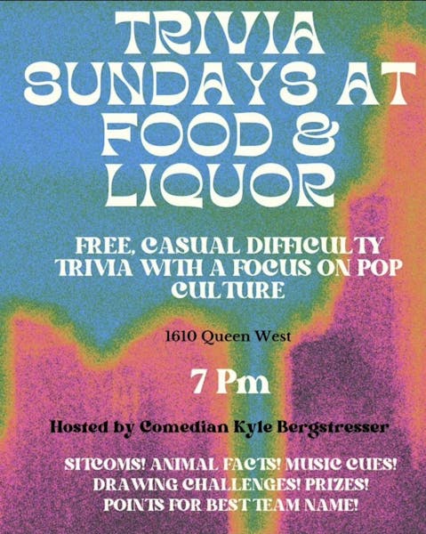 Trivia Sundays at Food & Liquor