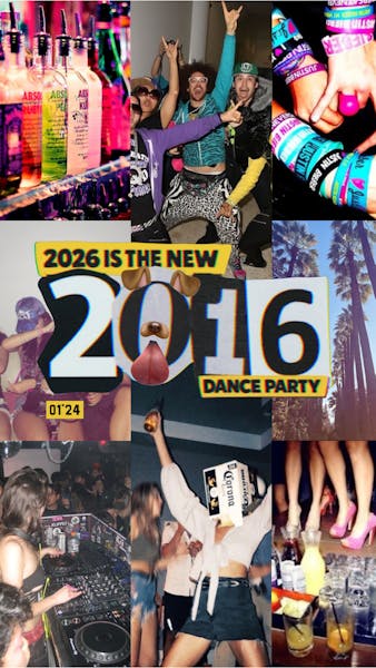2026 is the new 2016 Dance Party