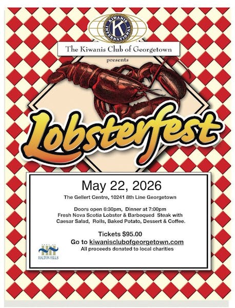 Kiwanis Club of Georgetown Annual Lobsterfest 2026