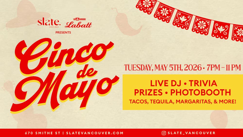 Cinco De Mayo at slate. Event Space!