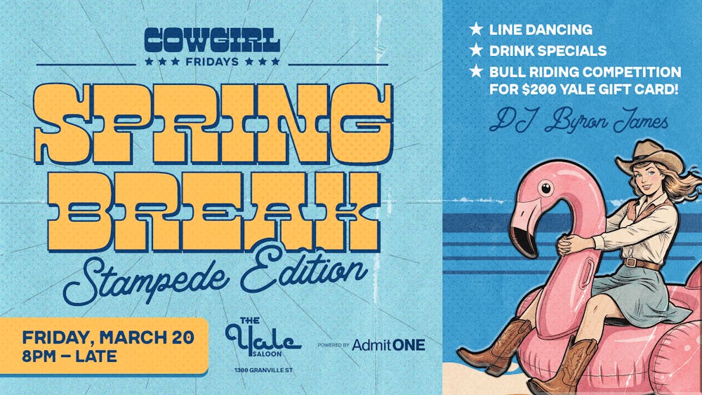 The Yale Saloon Presents: Cowgirl Fridays Spring Break Stampede Edition