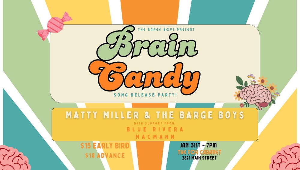Matty Miller & The Barge Boys - Brain Candy Song Release Party!