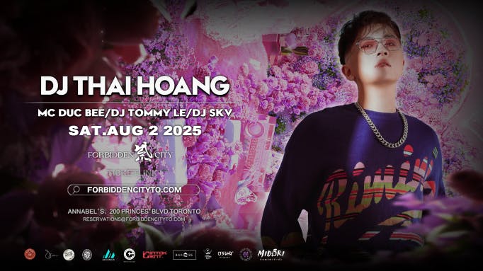 DJ THÁI HOÀNG at Forbidden City