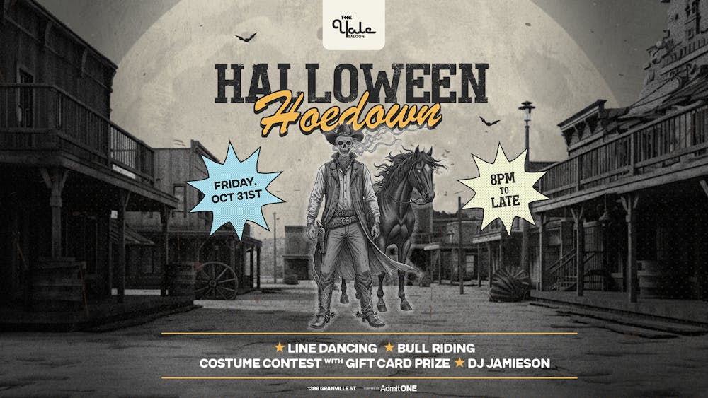The Yale Saloon Presents: Halloween Hoedown