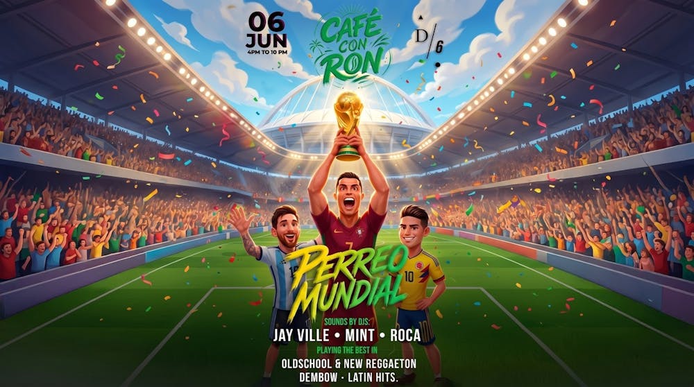 CAFÉ CØN RON: PERREO MUNDIAL