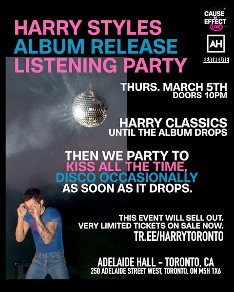 Harry Styles Listening Party