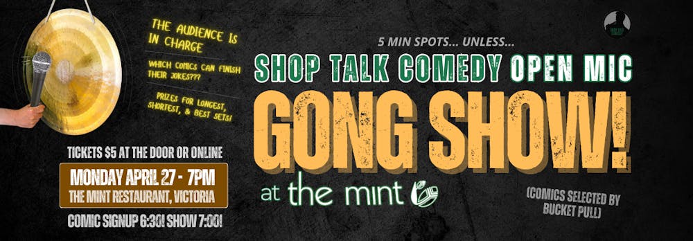 Shop-Talk comedy Gong Show